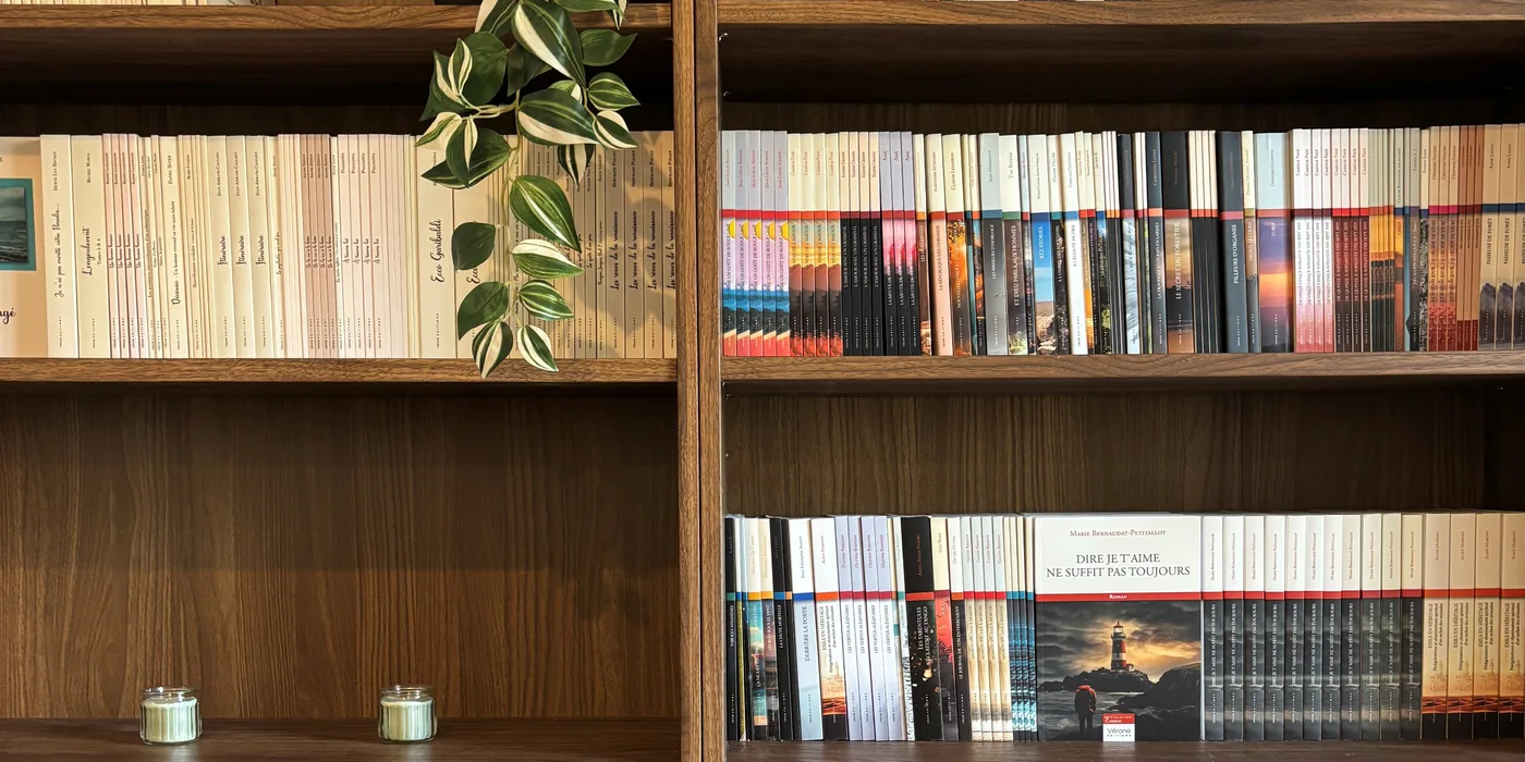 Rayonnages de livres dans la bibliothèque